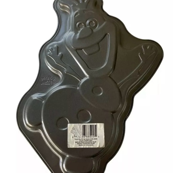 Disney Frozen Olaf Snowman Cookie Pan Mold 12” x 8.5” - Picture 2 of 2